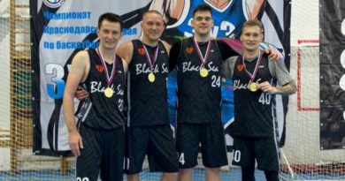 Геленджичане стали победителями первого чемпионата края по баскетболу 3х3